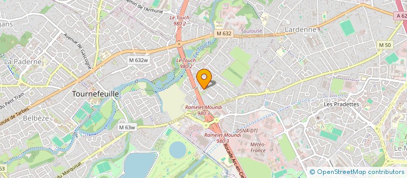 localisation de l'entreprise ESPERIT GROUP  TOURNEFEUILLE