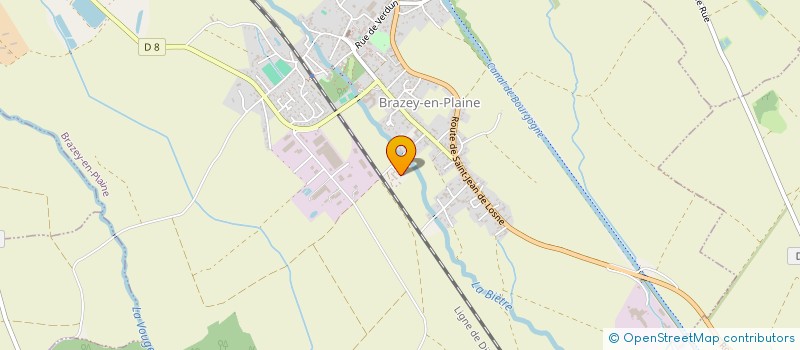 localisation de l'entreprise ESPERLOUETTE  BRAZEY-EN-PLAINE