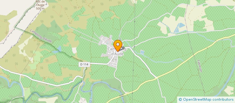 localisation de l'entreprise ESPERLUETTE  CAMPLONG-D'AUDE