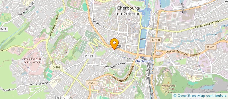 localisation de l'entreprise ESPERLUETTE à CHERBOURG-EN-COTENTIN