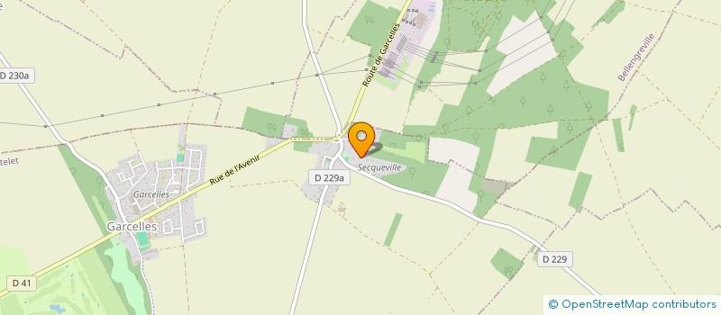 localisation de l'entreprise ESPERLUETTE  LE CASTELET