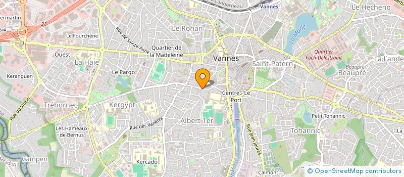 localisation de l'entreprise ESPERLUETTE à VANNES