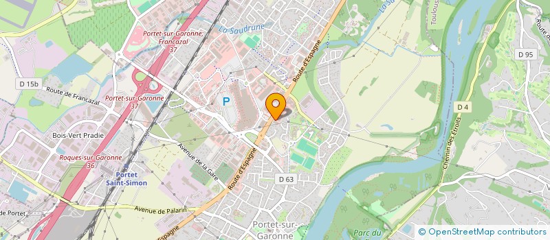 localisation de l'entreprise ESPES GESTION SARL  PORTET-SUR-GARONNE