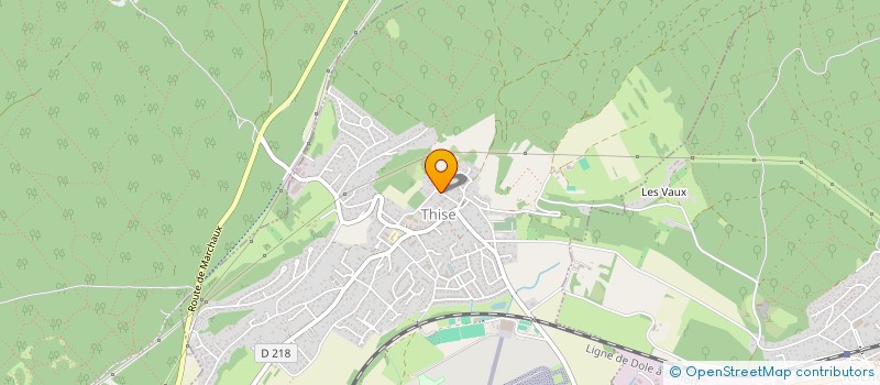 localisation de l'entreprise ESPETRA3  THISE