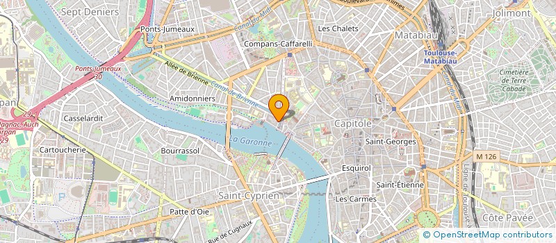 localisation de l'entreprise ESPEYRAC CMFM à TOULOUSE