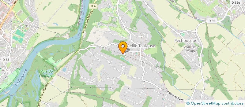 localisation de l'entreprise ESPEZIAL COLLECTIF  VIEILLE-TOULOUSE