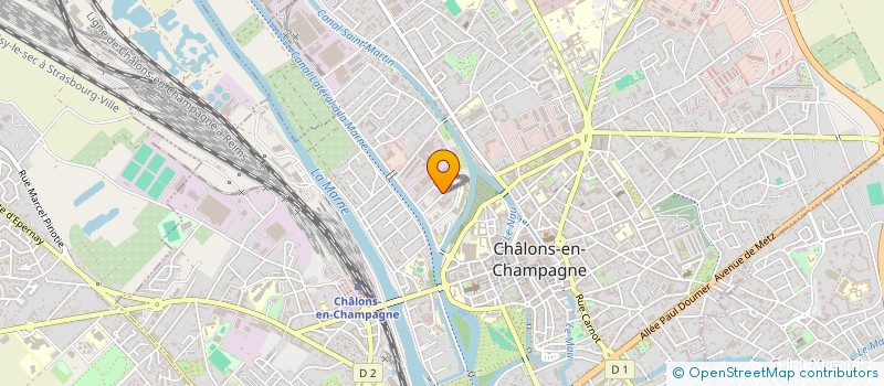 localisation de l'entreprise ESPG  CHALONS-EN-CHAMPAGNE