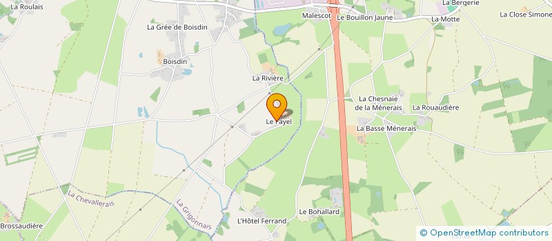 localisation de l'entreprise ESPHO à LA GRIGONNAIS