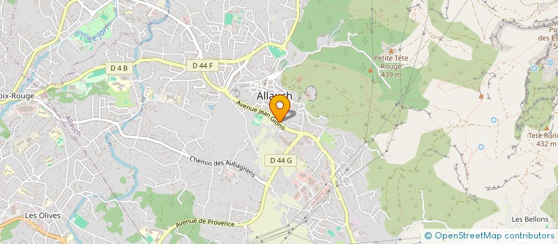 localisation de l'entreprise ESPIGAOU  ALLAUCH