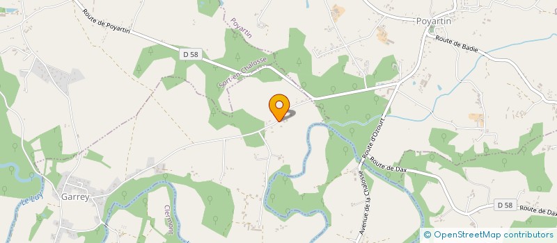 localisation de l'entreprise ESPIGEAT  GARREY