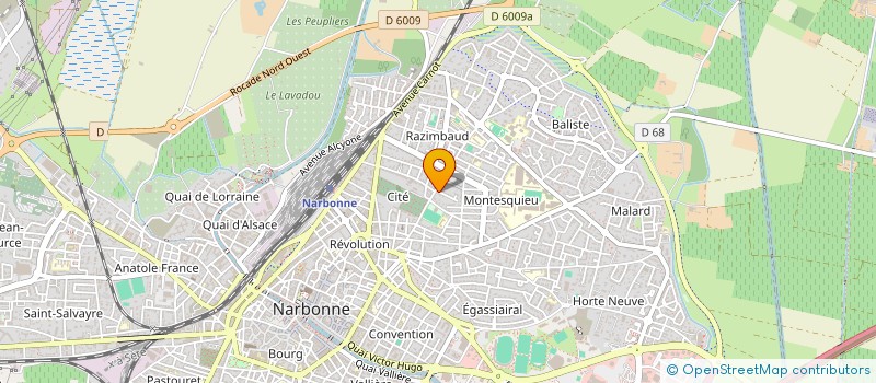 localisation de l'entreprise ESPIMMO à NARBONNE