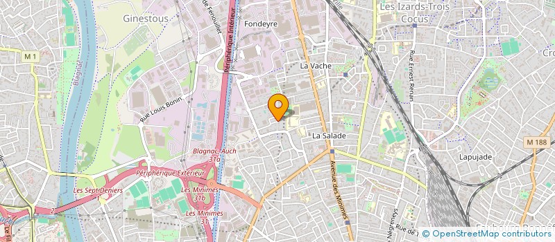 localisation de l'entreprise ESPINA à TOULOUSE