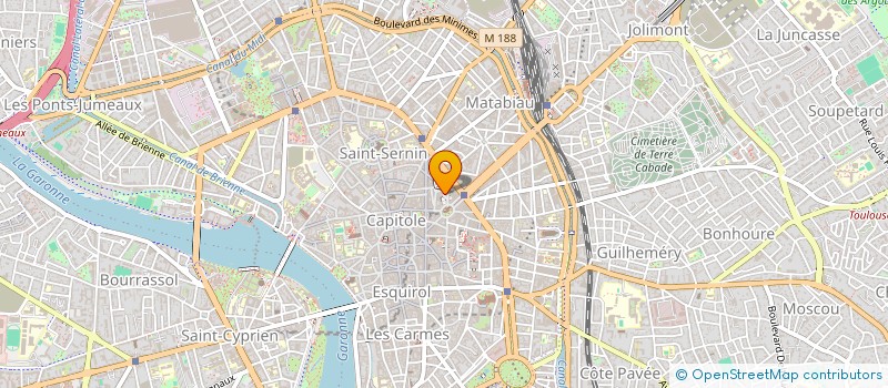 localisation de l'entreprise ESPINASSE JEAN BAPTISTE à TOULOUSE