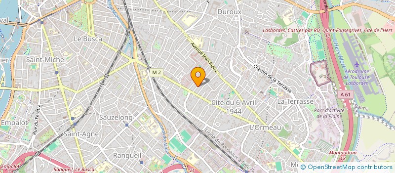 localisation de l'entreprise ESPINET DAGOBERT à TOULOUSE