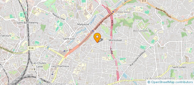 localisation de l'entreprise ESPINOS ROY à MARSEILLE
