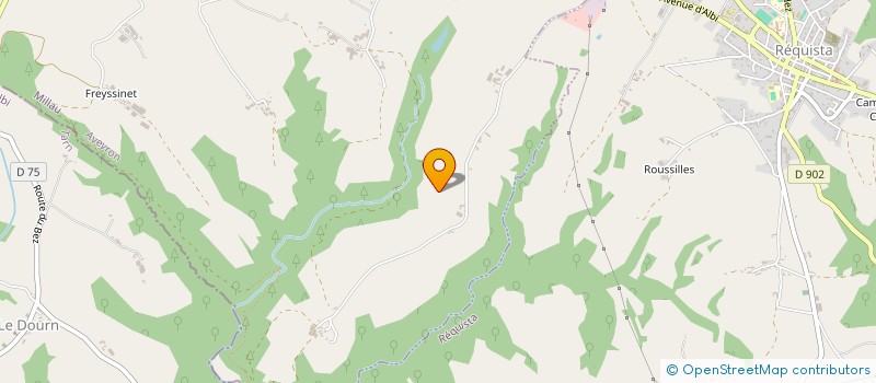 localisation de l'entreprise ESPITALIER CHRISTIAN ST CATHERINE  SAINT-JEAN-DELNOUS