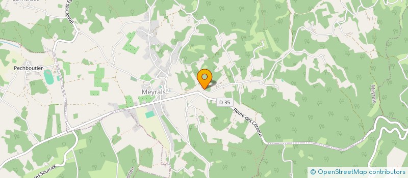localisation de l'entreprise ESPITBOIS à VEZAC