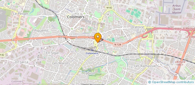 localisation de l'entreprise ESPLANADE à COLOMIERS