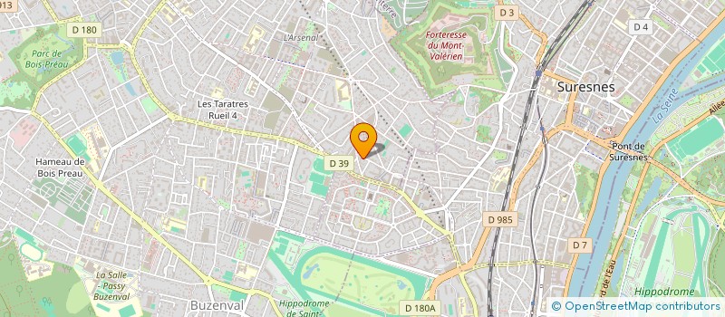 localisation de l'entreprise ESPM 92 à RUEIL-MALMAISON