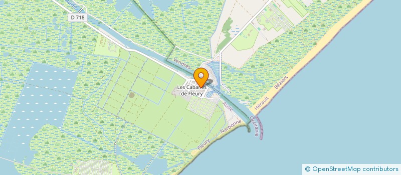 localisation de l'entreprise ESPO  FLEURY