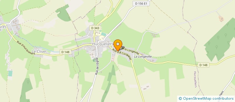 localisation de l'entreprise ESPOIR à HUCQUELIERS