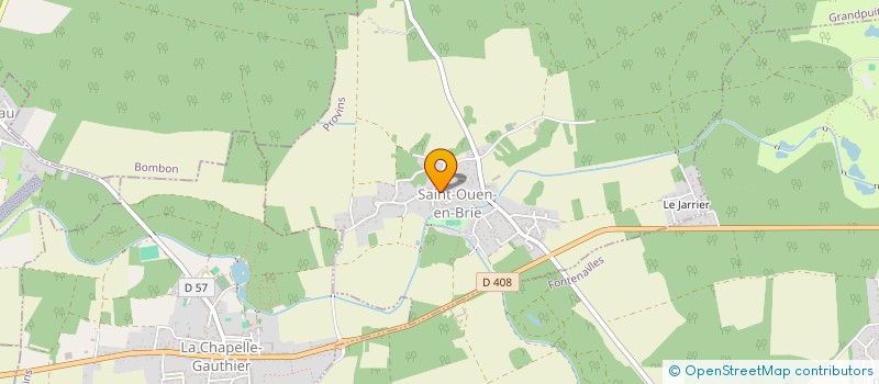 localisation de l'entreprise ESPOIR à SAINT-OUEN-EN-BRIE