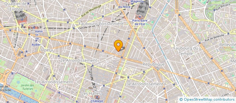 localisation de l'entreprise ESPOIR  PARIS