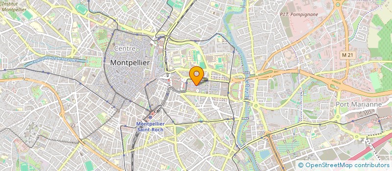 localisation de l'entreprise ESPOIR à MONTPELLIER