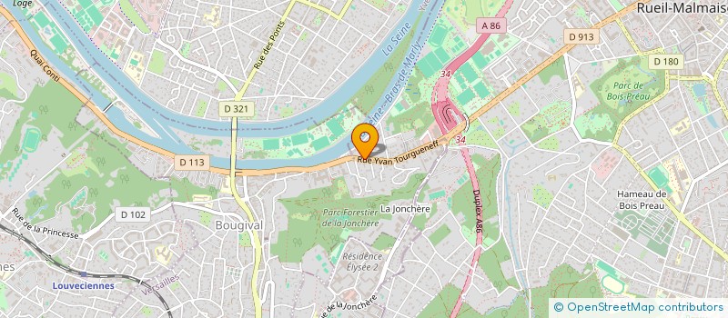 localisation de l'entreprise ESPOIR à RUEIL-MALMAISON