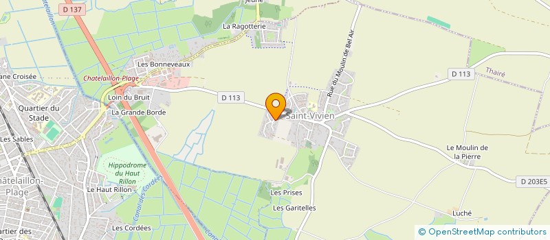 localisation de l'entreprise ESPOIR à CHATELAILLON-PLAGE