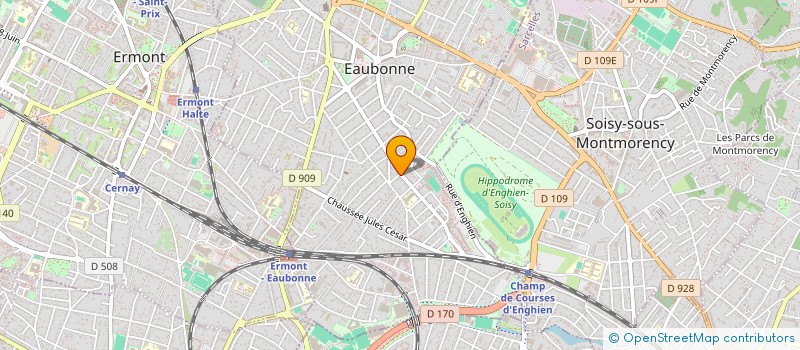 localisation de l'entreprise ESPOIR  EAUBONNE