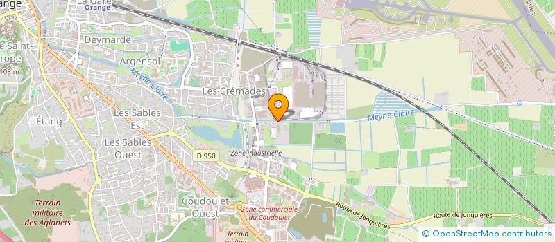 localisation de l'entreprise ESPOIR AMBULANCE à ORANGE