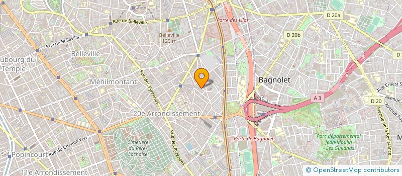 localisation de l'entreprise ESPOIR CENTRES FAMILIAUX JEUNE à PARIS