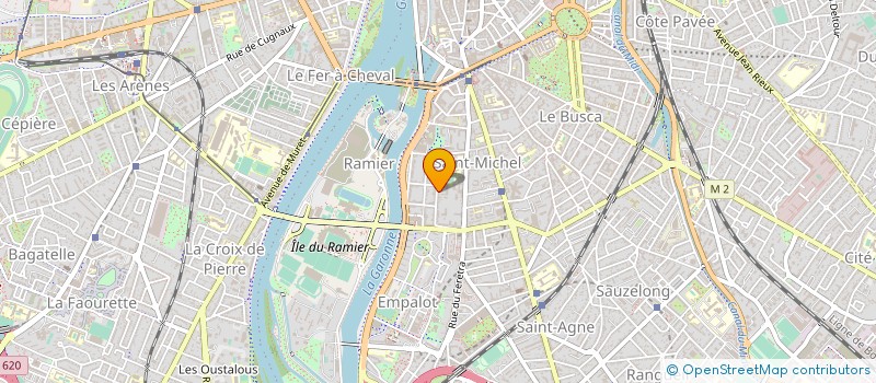 localisation de l'entreprise ESPOIR CLUB TOULOUSAIN à TOULOUSE