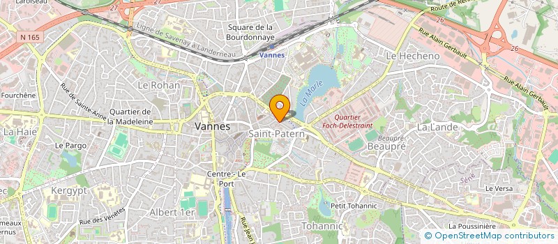 localisation de l'entreprise ESPOIR CONGO à VANNES
