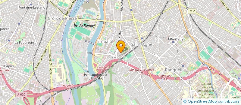 localisation de l'entreprise ESPOIR CONTEMPORAIN à TOULOUSE