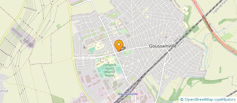 localisation de l'entreprise ESPOIR D'AFRIQUE  GOUSSAINVILLE