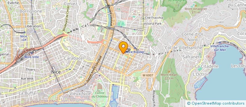 localisation de l'entreprise ESPOIR D'AVENIR - ESDA à NICE