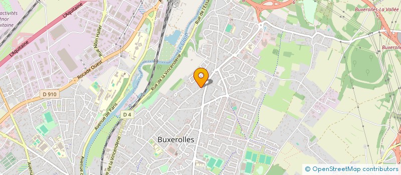 localisation de l'entreprise ESPOIR DCF  BUXEROLLES