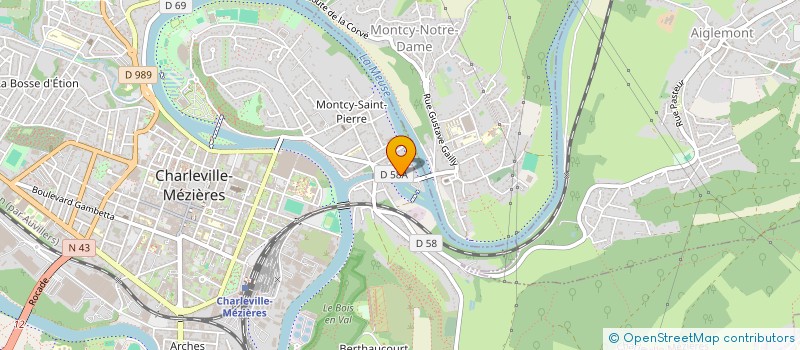 localisation de l'entreprise ESPOIR DE DEMAIN à CHARLEVILLE-MEZIERES