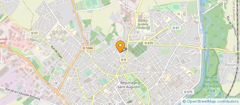 localisation de l'entreprise ESPOIR DE GRICOURT FOOTBALL à GRICOURT