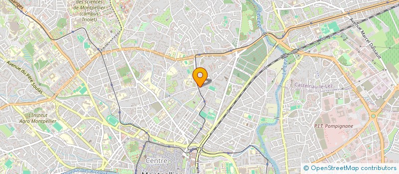 localisation de l'entreprise ESPOIR DE JEUNESSE à MONTPELLIER