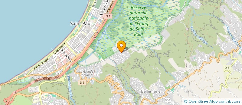 localisation de l'entreprise ESPOIR DE L'ILE à SAINT-PAUL