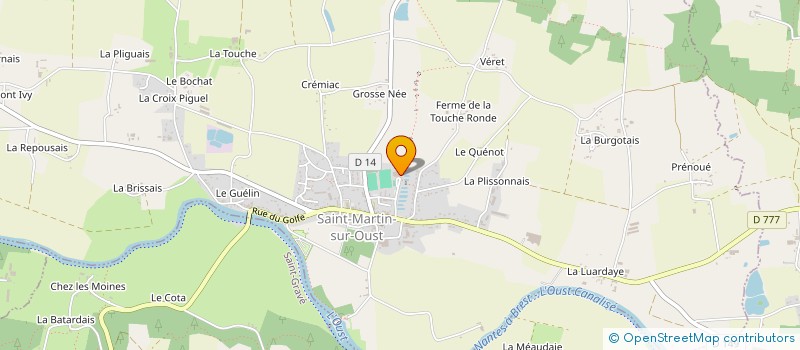 localisation de l'entreprise ESPOIR DE L'OUST LES FOUGERETS  LES FOUGERETS