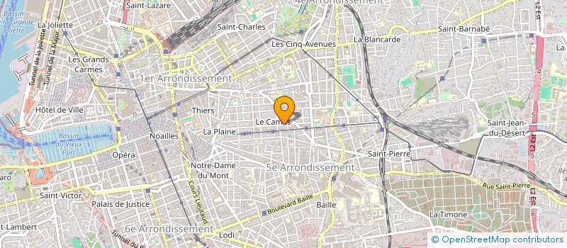 localisation de l'entreprise ESPOIR DE LA FRANCE AU LIBAN à MARSEILLE