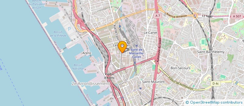 localisation de l'entreprise ESPOIR DE NIOUMAMILIMA BADJNI EN FRANCE à MARSEILLE