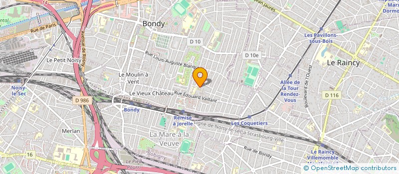 localisation de l'entreprise ESPOIR DE SAYRA  BONDY