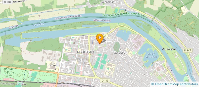 localisation de l'entreprise ESPOIR DES COMORES  MANTES-LA-JOLIE