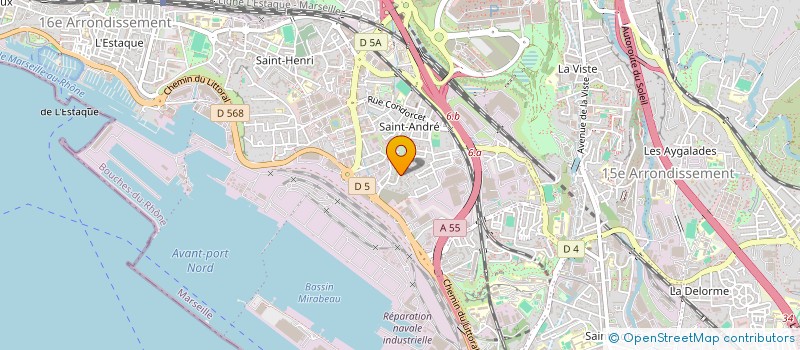 localisation de l'entreprise ESPOIR ET CULTURE à MARSEILLE
