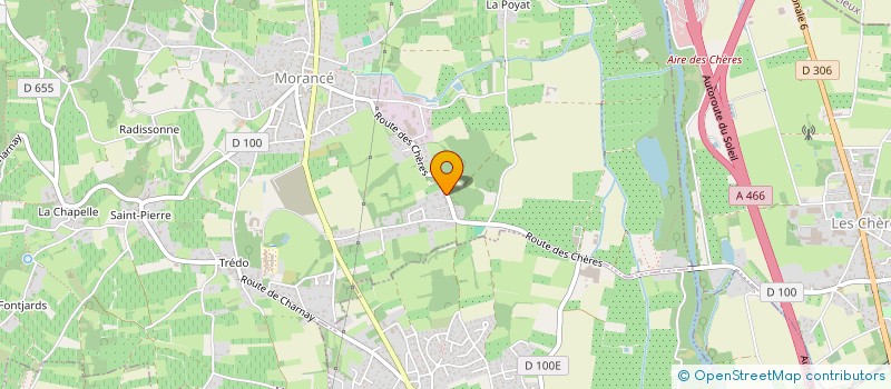 localisation de l'entreprise ESPOIR ET GUERISON ENFANTS DU VIETNAM  MORANCE